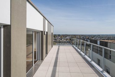 Ayer photographe architecture habitat social aiguillon construction le programme marcel pagnol a bruz magnifique vue d'une terrasse