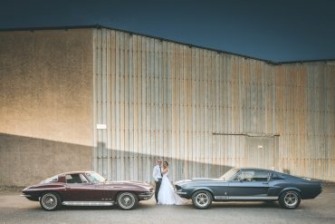 Ayer photographe mariage original portrait mustang vieille voiture