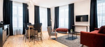 Shooting des appartements Nantes Maisons du Monde Hôtel & Suites